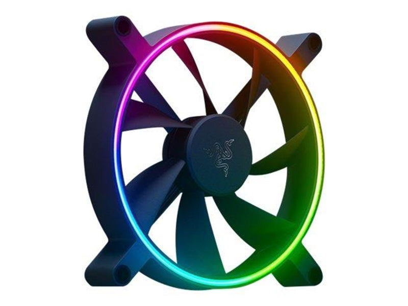 Razer Kunai Chroma 140mm - 3 pack - Gehäuselüfter - 140mm - Schwarz - 30 dBA