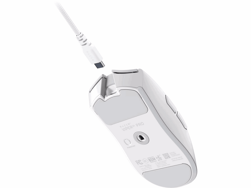 Razer Viper V4 Pro Wireless - Gaming Maus (Weiß)