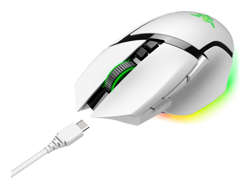 Razer Basilisk V3 Pro Gaming-Maus, weiß