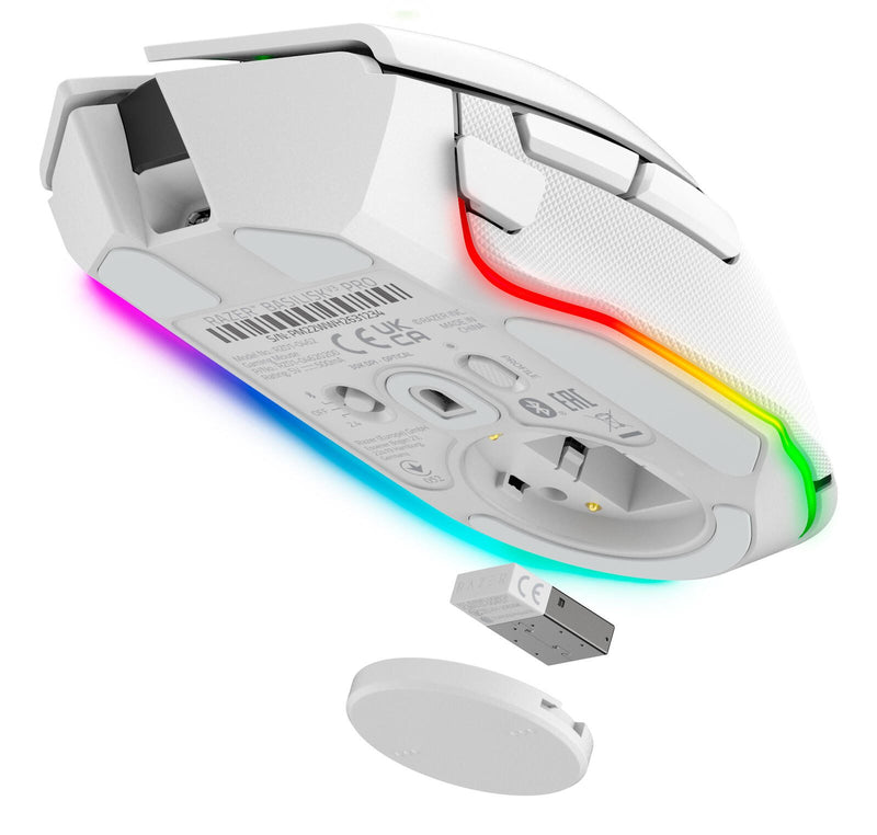 Razer Basilisk V3 Pro Gaming-Maus, weiß