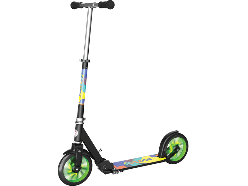 Razor A5 Lux Light Up - Green