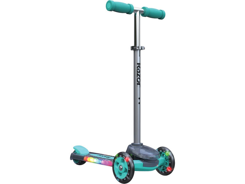 Razor Rollie DLX 2-in-1 convertible with light up function - Teal