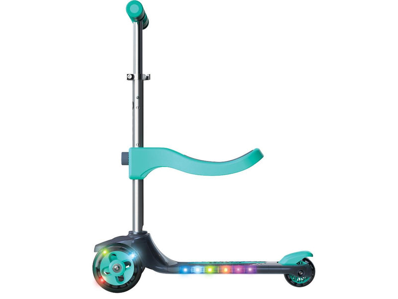 Razor Rollie DLX 2-in-1 convertible with light up function - Teal