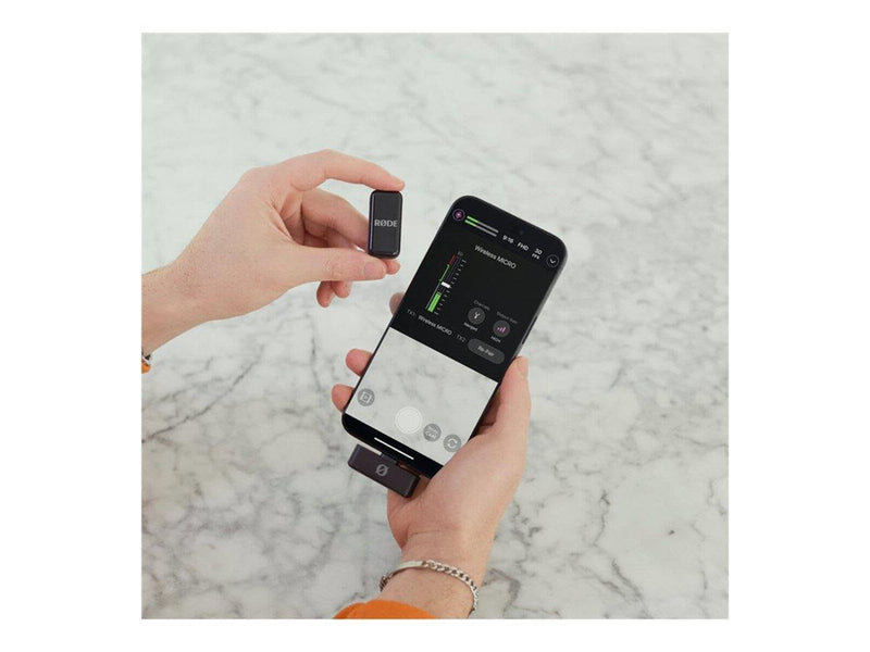 Røde Wireless Micro - Lightning - Schwarz