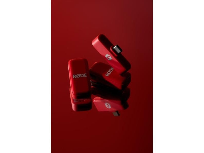 Røde Wireless Micro - USB-C - Rot