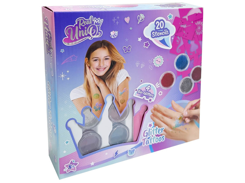Real UniQ Glitter tattoos