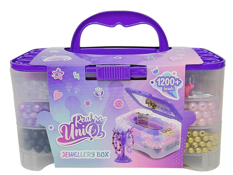 Real UniQ Jewellery Box with 1200 Beads