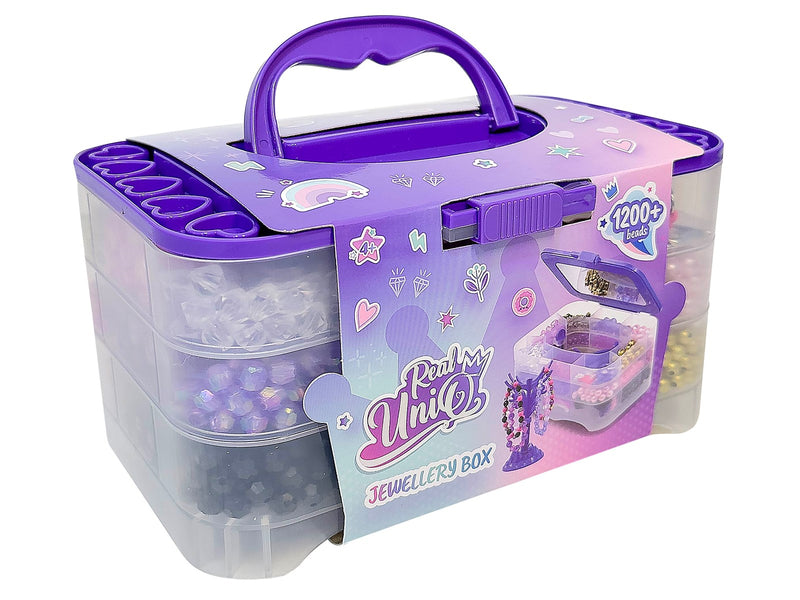 Real UniQ Jewellery Box with 1200 Beads