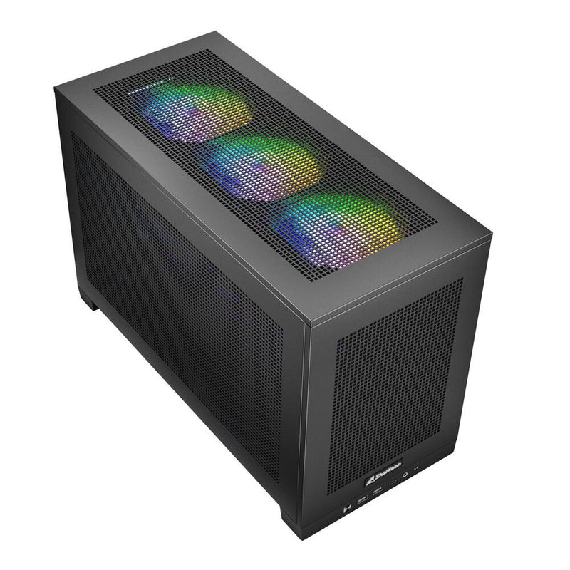 Sharkoon PC Gehäuse C20 RGB ITX Mini-ITX schwarz