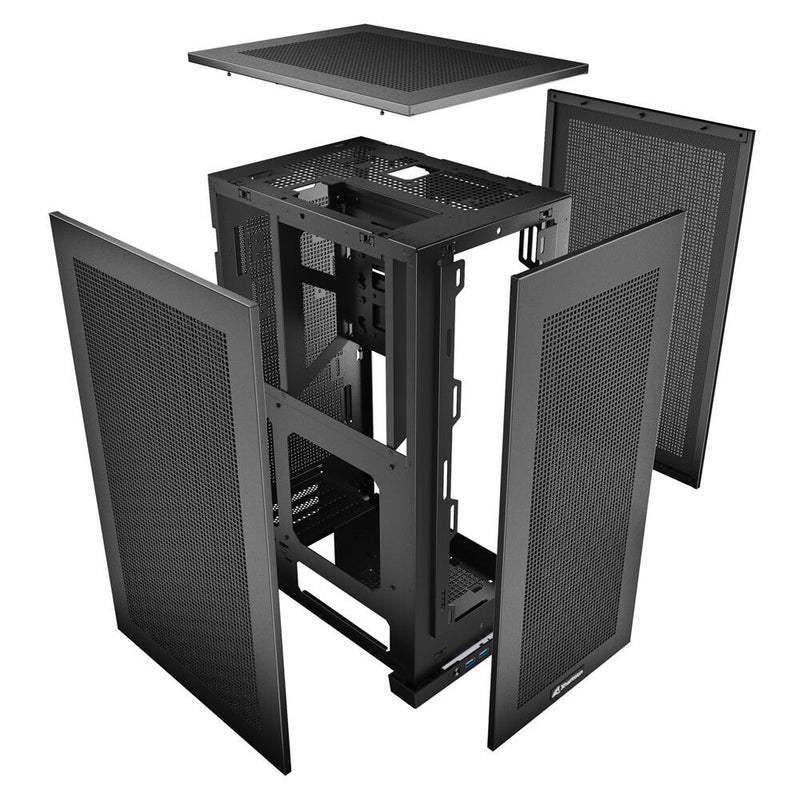 Sharkoon PC Gehäuse C20 ITX Mini-ITX schwarz