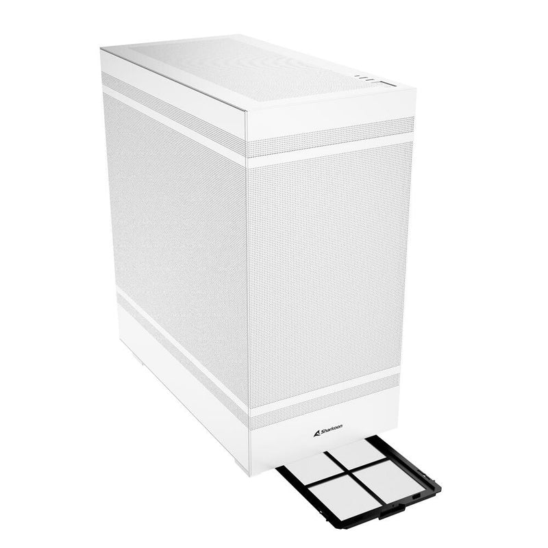 Sharkoon PC Gehäuse Rebel C50 White ATX weiß
