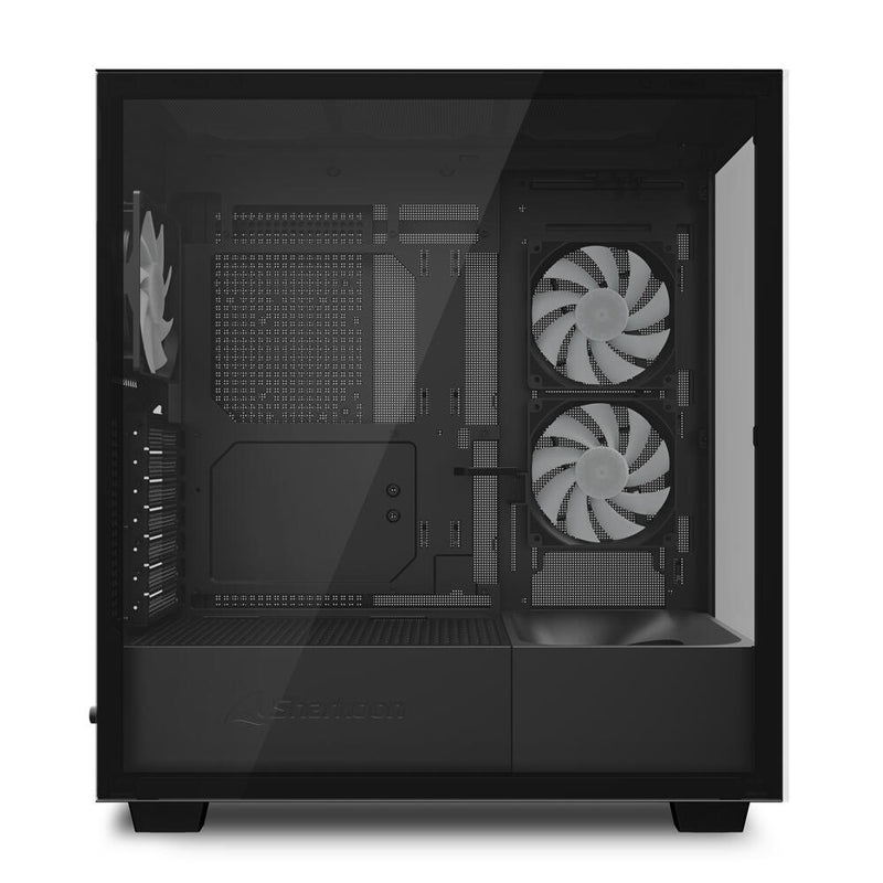 Sharkoon PC Gehäuse Rebel C60 Black RGB ATX schwarz