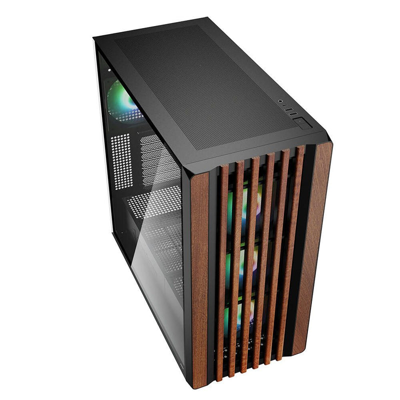 Sharkoon PC Gehäuse Rebel C70G RGB ATX schwarz
