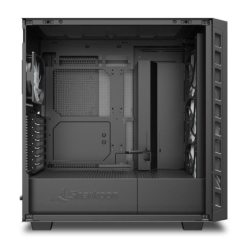 Sharkoon PC Gehäuse Rebel C80G RGB ATX schwarz