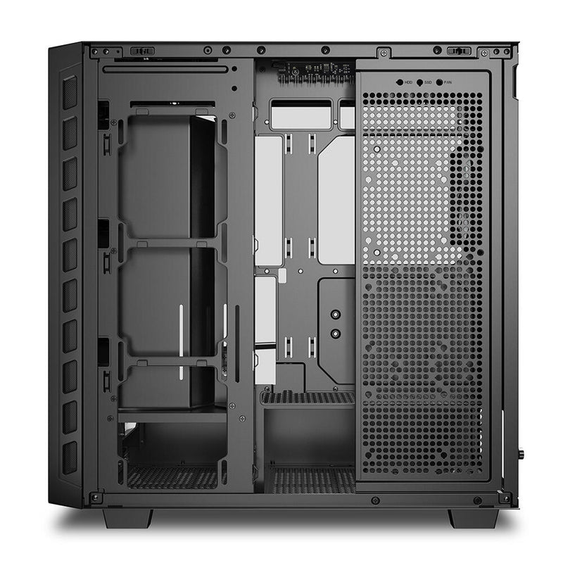 Sharkoon PC Gehäuse Rebel C80G RGB ATX schwarz