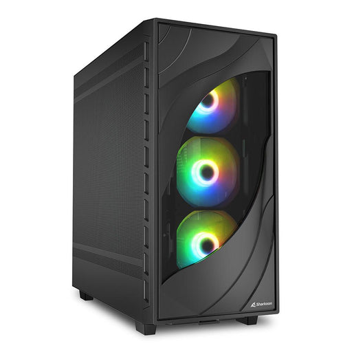 Sharkoon PC Gehäuse Rebel C80M RGB ATX schwarz