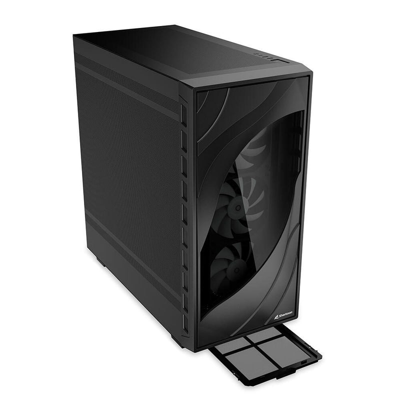 Sharkoon PC Gehäuse Rebel C80M RGB ATX schwarz