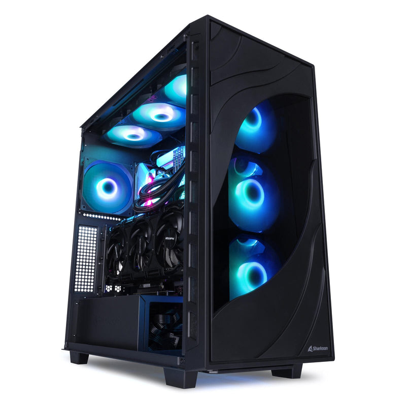 Sharkoon PC Gehäuse Rebel C80M RGB ATX schwarz