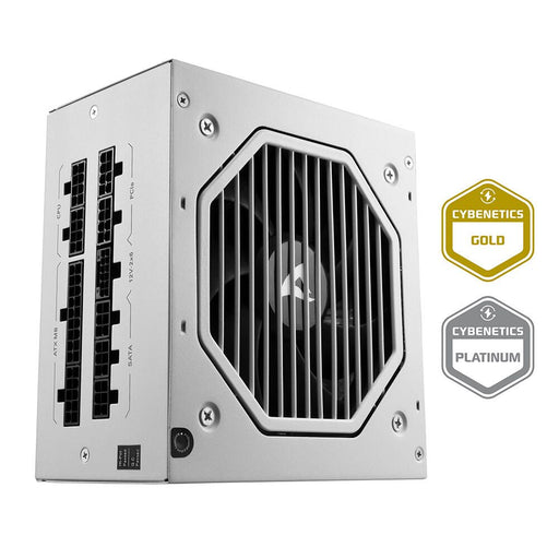 Sharkoon Netzteil Rebel P20 1000W White ATX 3.1 Fully-Modular Cybenetics Gold