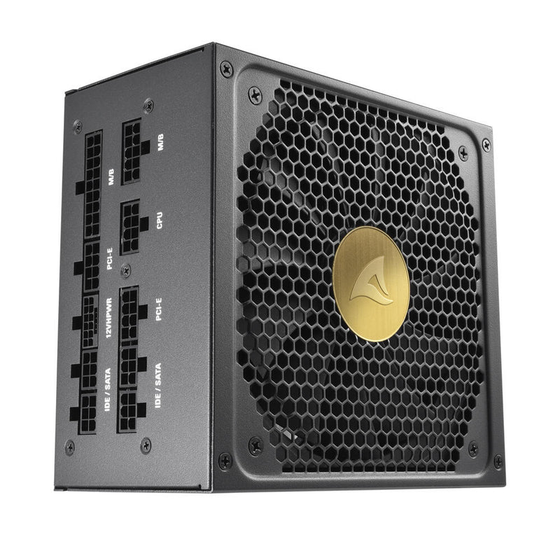 Sharkoon Netzteil REBEL P30 Gold 850W ATX3.0 PCIe Gen5 12VHPWR 135mm Zero RPM Mode 80 PLUS Gold