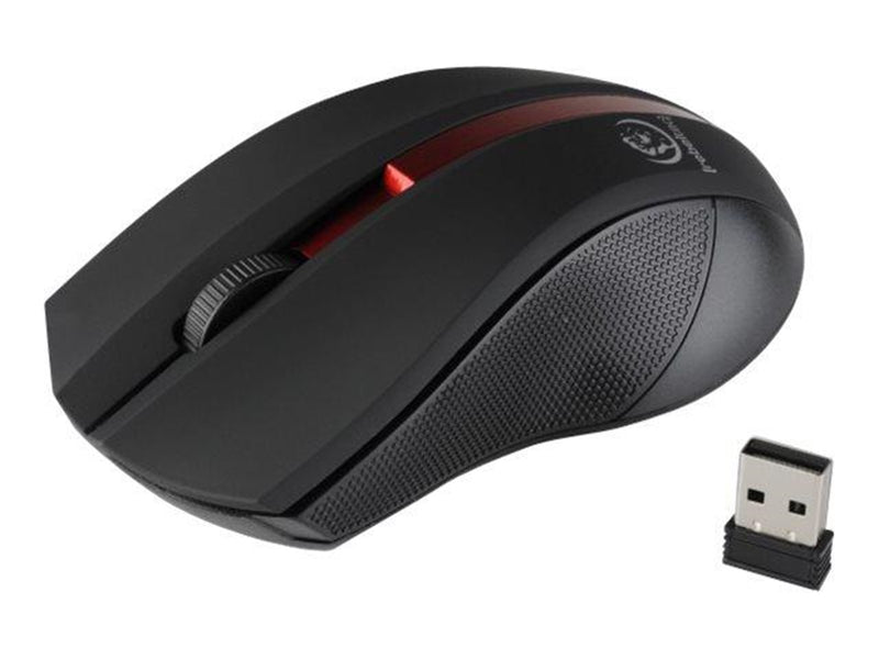 Rebeltec Galaxy - mouse - 2.4 GHz - red - Maus (Rot)