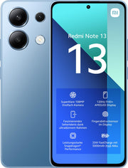 Xiaomi Redmi Note 13 -4G- 128GB/8GB Dual-SIM, eisblau