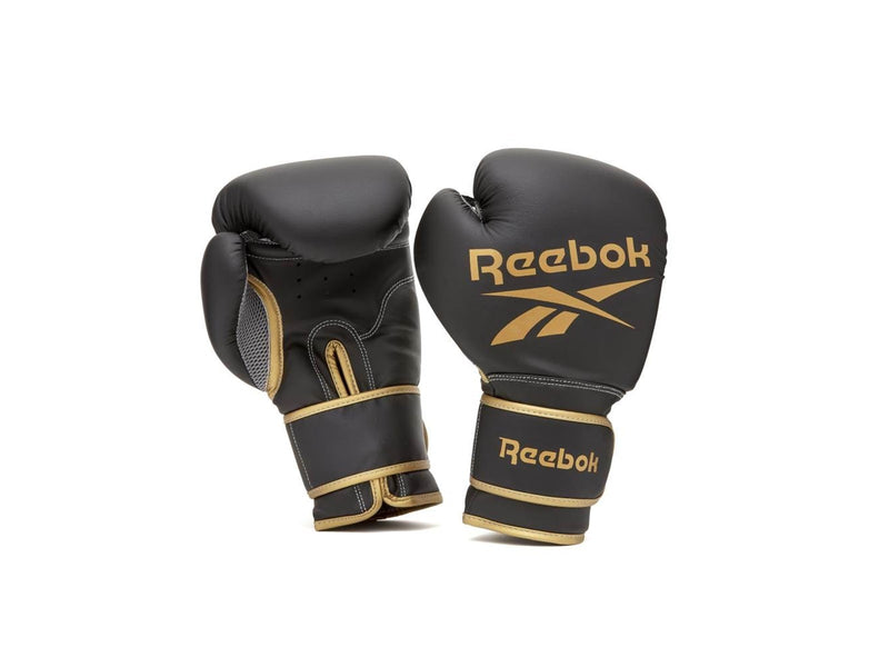 Reebok Retail Boxing Gloves - 12oz - Gold/Black