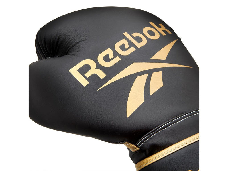 Reebok Retail Boxing Gloves - 14oz - Gold/Black