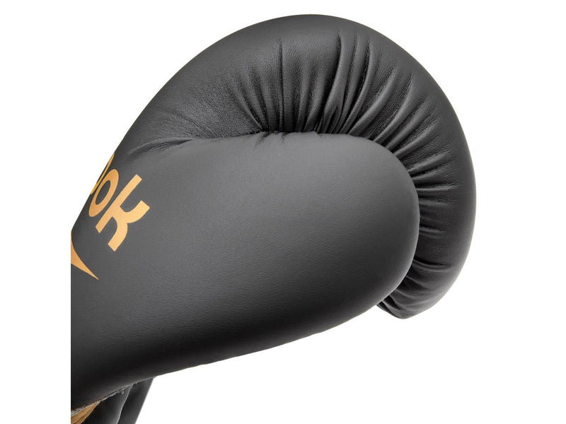 Reebok Retail Boxing Gloves - 14oz - Gold/Black
