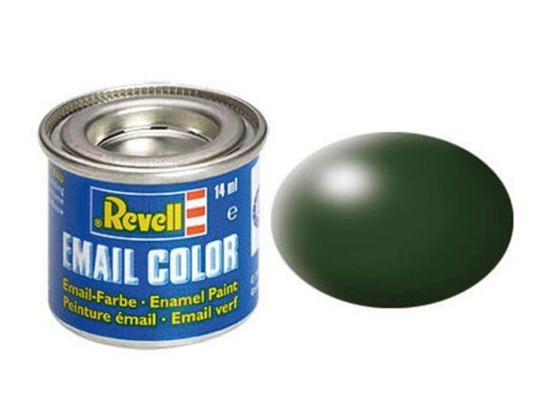 Revell Enamel Paint # 363 - Dark Green Silk Matt