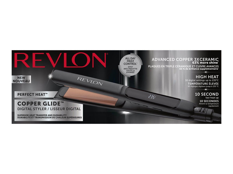 Revlon Glätteisen Perfect Heat RVST2155E Copper Glide
