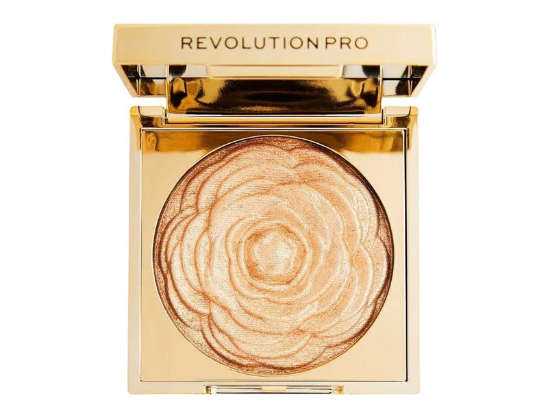 Revolution Pro Blush & Highlighter Compact 9 g.- Golden Rose.