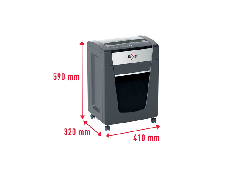 Rexel Momentum P515+ Anti-Papierstau Mikroschnitt- Aktenvernichter