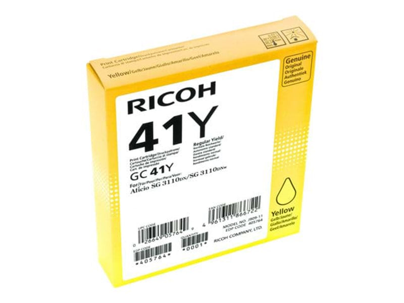 Ricoh blækpatron - Tintenpatrone Gelb