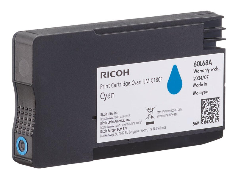 Ricoh Original Tintenpatrone IJM C180F 4er Multipack