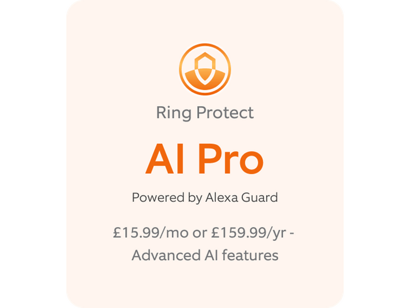 Ring Battery Video Doorbell - Retinal 2K & Chime (3rd Gen) - Speckled Grey