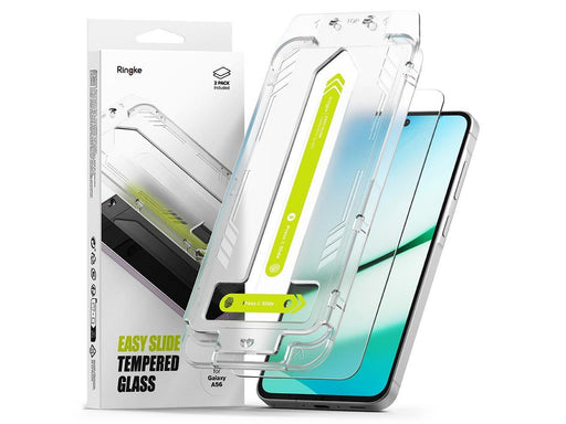 Ringke Easy Slide 2-pack Tempered Glass for Samsung Galaxy A56 5G - Clear