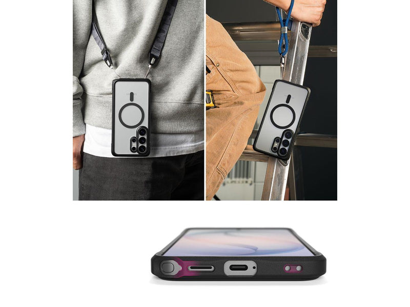 Ringke Fusion Bold Magnetic MagSafe Case for Samsung Galaxy S26 Ultra - Clear Black