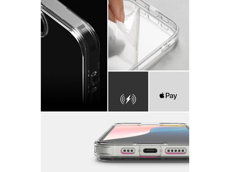 Ringke Fusion Case for iPhone 16e / 17e - Transparent