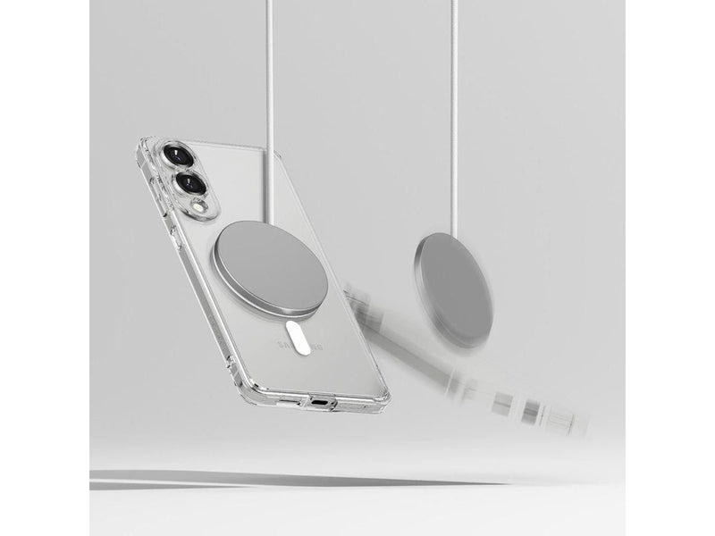 Ringke Fusion Magnetic MagSafe Case for Samsung Galaxy S25 Edge - Transparent