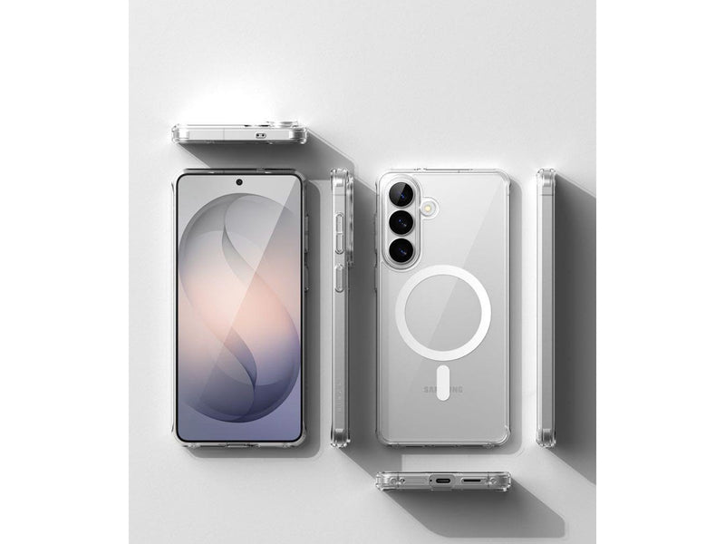 Ringke Fusion Magnetic MagSafe Case for Samsung Galaxy S26+ - Transparent