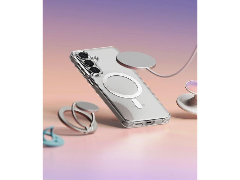 Ringke Fusion Magnetic MagSafe Case for Samsung Galaxy S26+ - Transparent