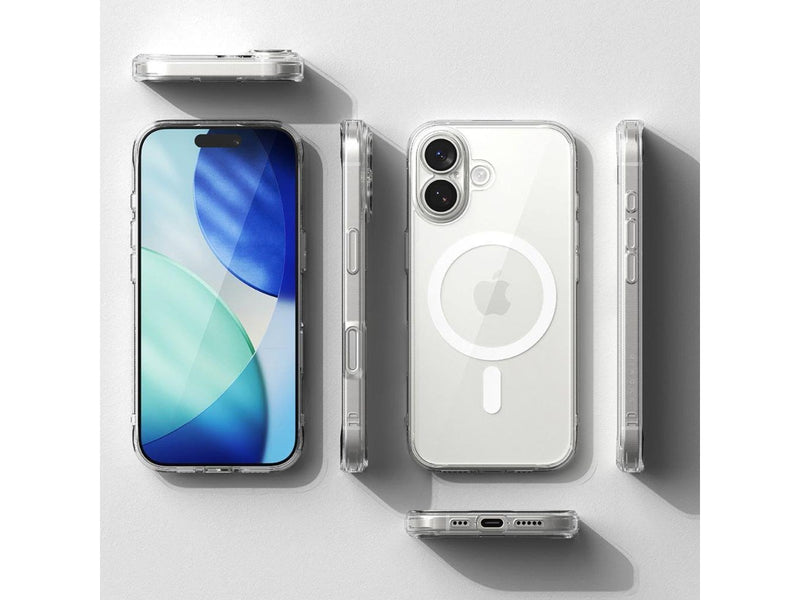 Ringke Fusion Magnetic MagSafe Case for iPhone 17 - Transparent