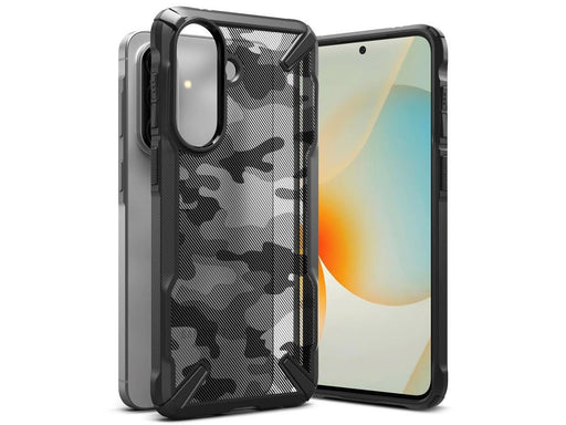 Ringke Fusion X Case for Samsung Galaxy A57 5G - Black and Grey