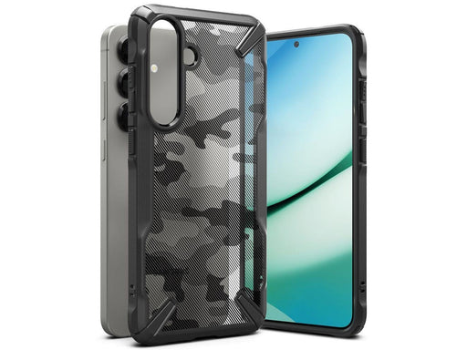 Ringke Fusion X Case for Samsung Galaxy S25+ - Black Camo