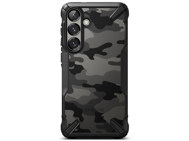 Ringke Fusion X Case for Samsung Galaxy S25+ - Black Camo