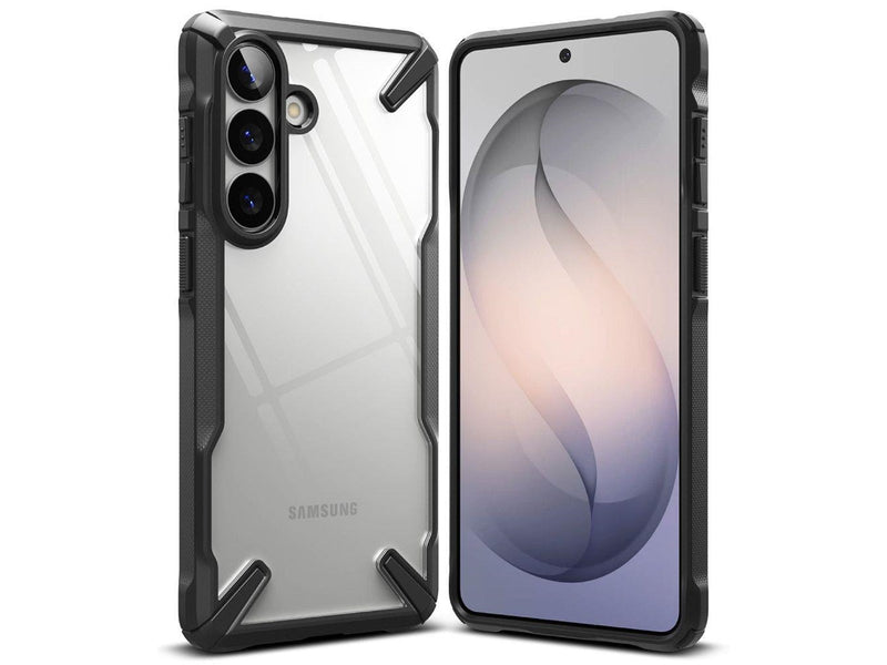 Ringke Fusion X Case for Samsung Galaxy S26 - Clear and Black