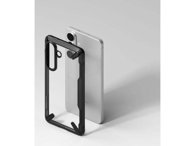 Ringke Fusion X Case for Samsung Galaxy S26 - Clear and Black