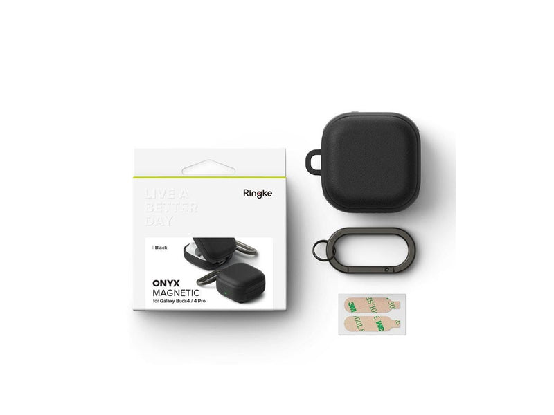 Ringke Onyx Magnetic Case for Samsung Galaxy Buds 4 / 4 Pro - Black