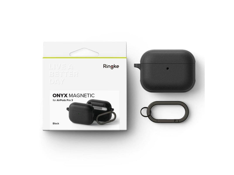Ringke Onyx Magnetic MagSafe Case for AirPods Pro 3 - Black